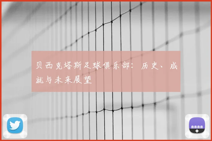 贝西克塔斯足球俱乐部：历史、成就与未来展望